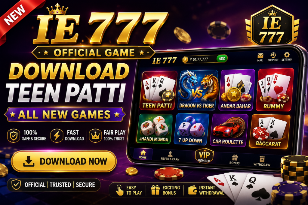 New IE 777 Official Game 2026