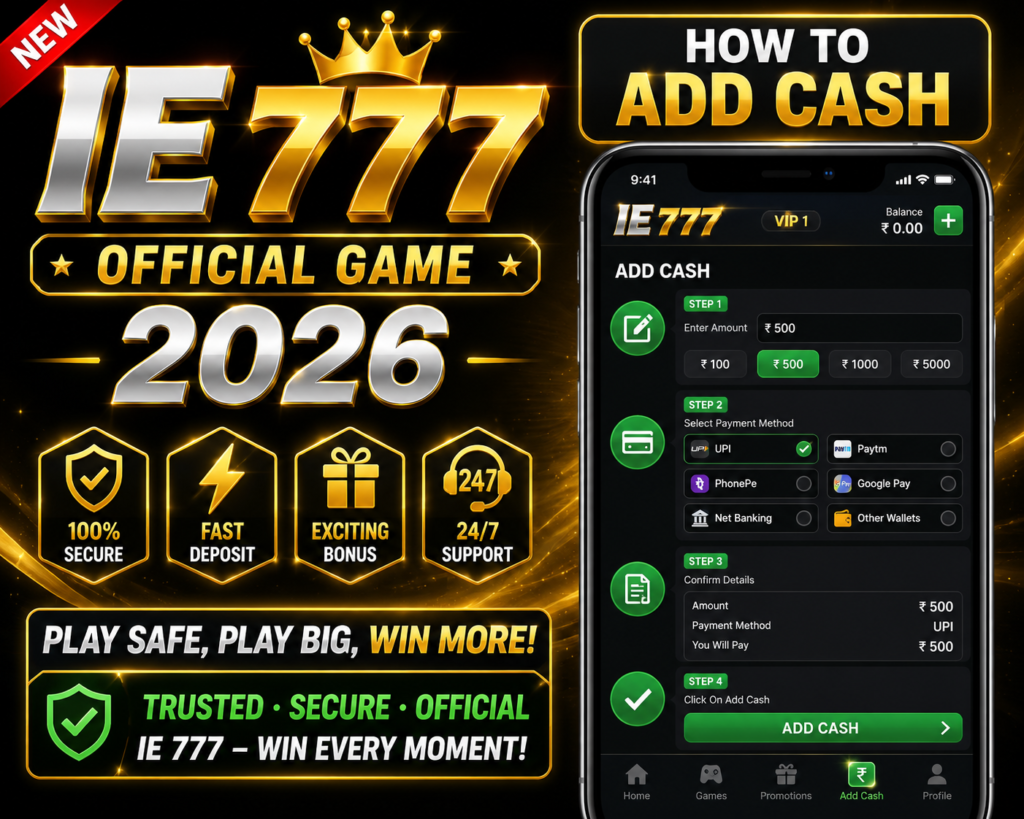 New IE 777 Official Game 2026